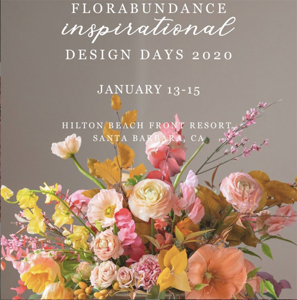 florabundance inspirational design days floral design conference in santa barbara california