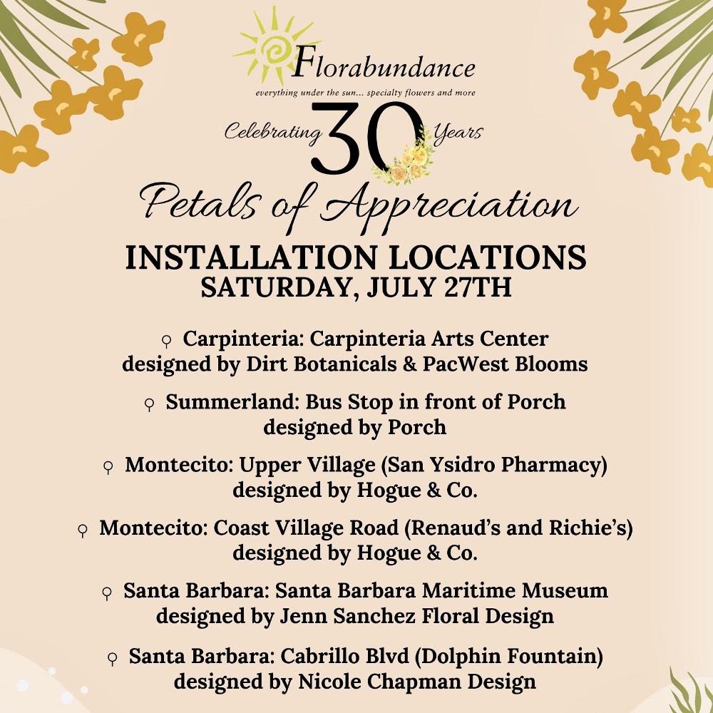 30th anniversary florabundance