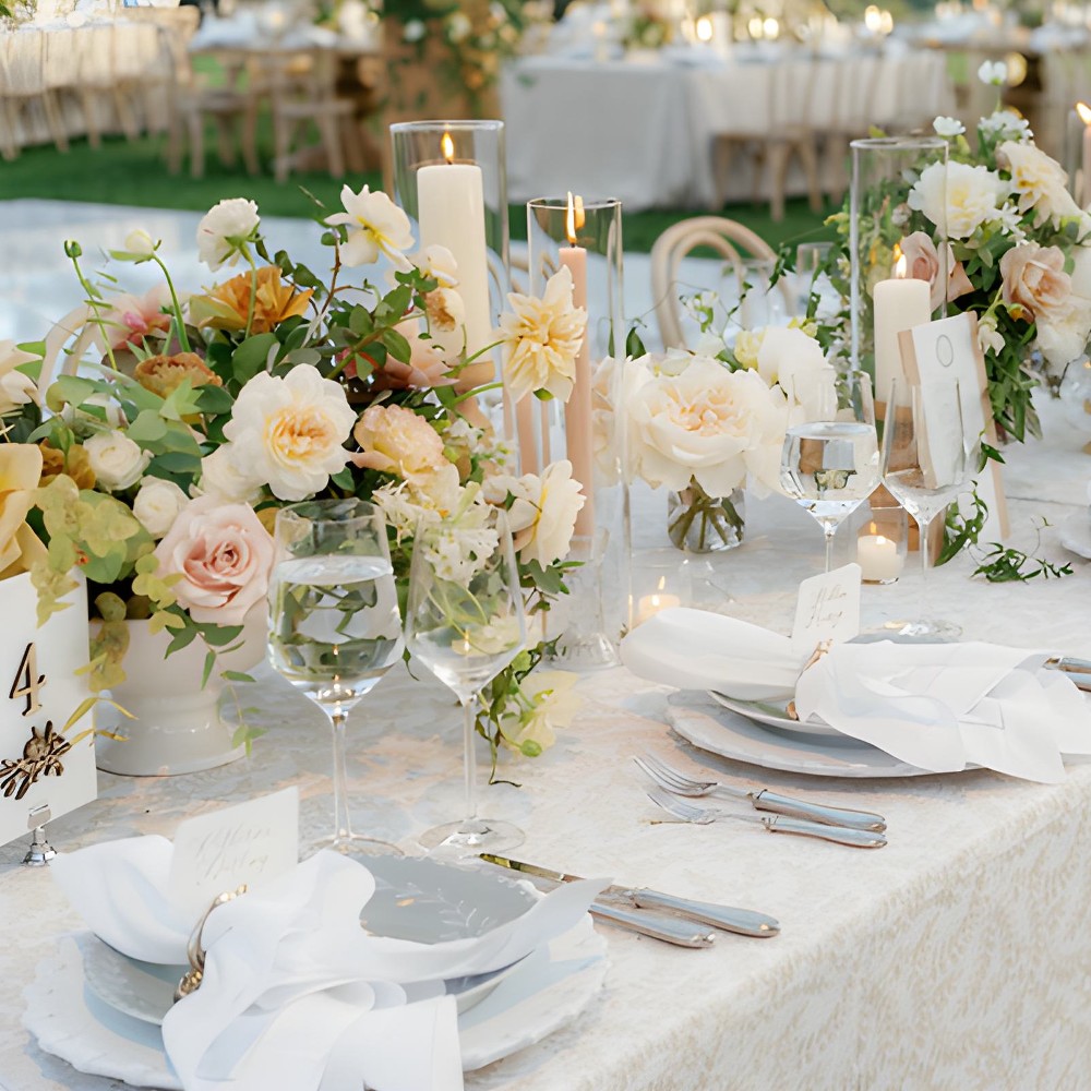 Seasonal Wedding Arrangement by Toast Santa Barbara