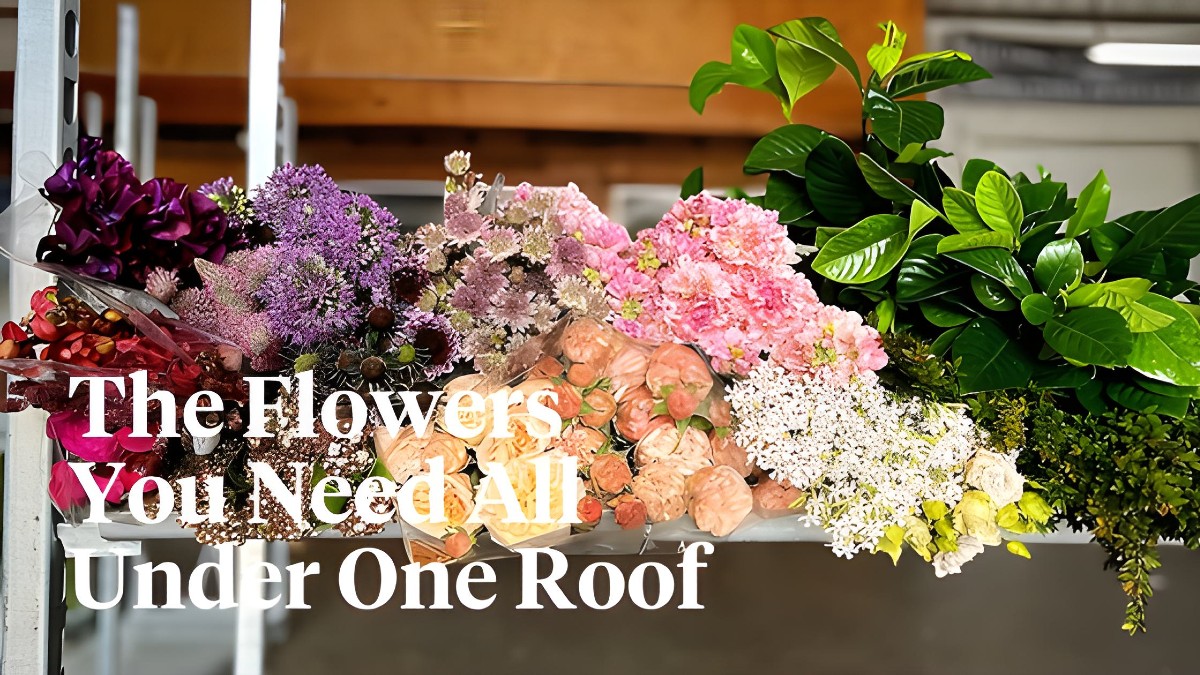 Order being prepared for Flower shipping by wholesaler Florabundance