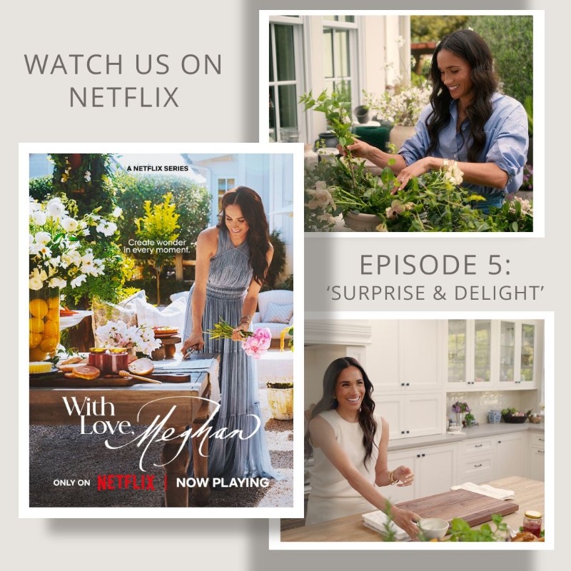 florabundance featured on episode 5 of Netflix's with Love, Meghan