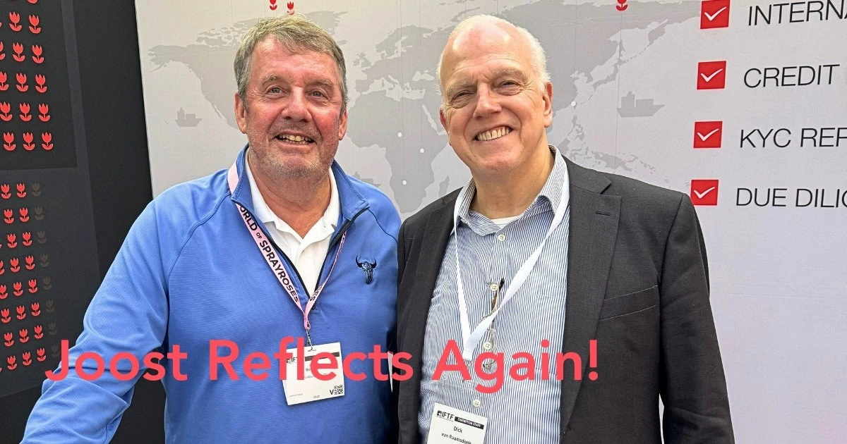 Joost Bongaerts at Flowers hows in Holland