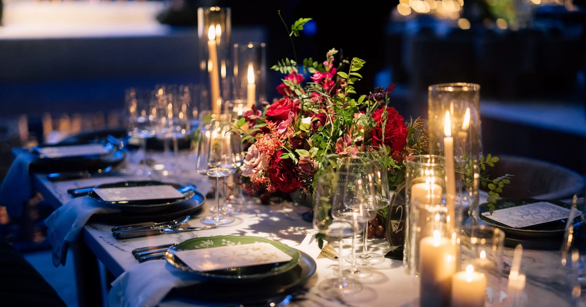 Floral installations at Engage!25 Santa Barbara at the Ritz-Carlton Bacara